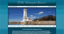 Desktop Screenshot of dwhowardrealty.com